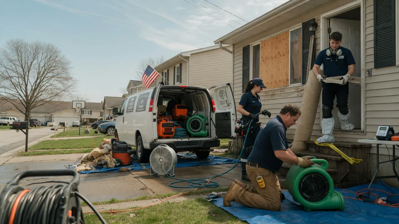 Water Damage Restoration in Kirkman, IA near me